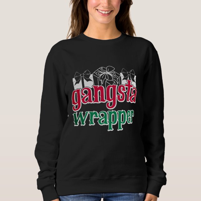 Weihnachtstee für festlichen Geist Sweatshirt (Vorderseite)