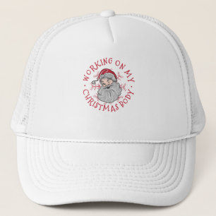 Weihnachtstext Truckerkappe