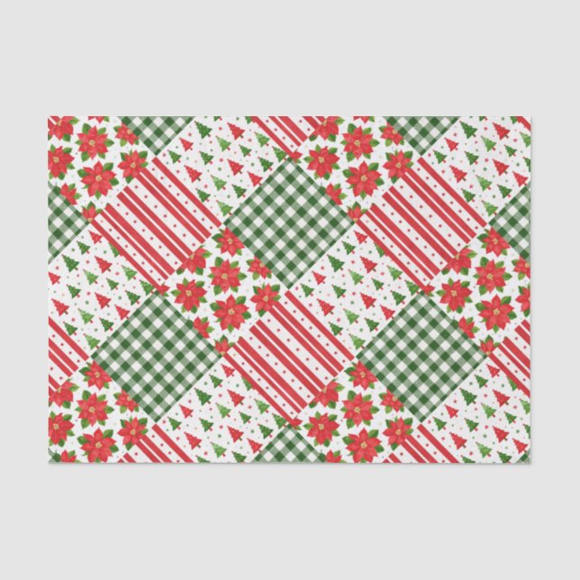 Weihnachtstexturen Seidenpapier (Vorderseite)