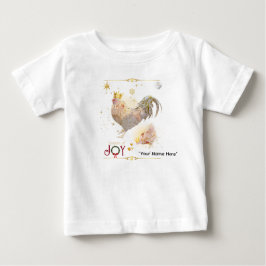 Weihnachtsthema Boganhues Druck Baby T-shirt