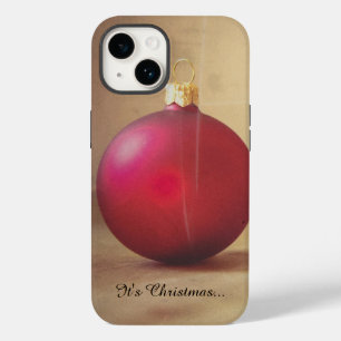 Weihnachtsthema mit Weihnachtsball Case-Mate iPhone 14 Hülle