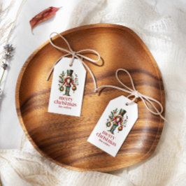 Weihnachtsthema Nutcracker Geschenkanhänger