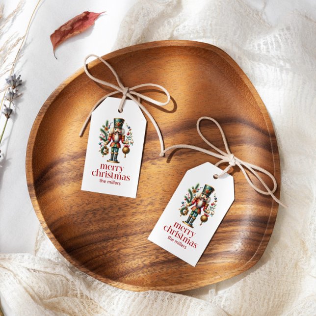 Weihnachtsthema Nutcracker Geschenkanhänger (Von Creator hochgeladen)