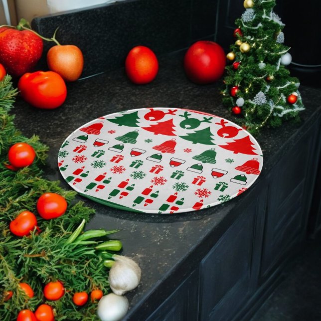 Weihnachtsthema Schneidebrett (Chopping Board)