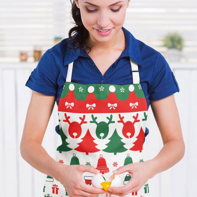 Weihnachtsthema Schürze (Christmas apron)