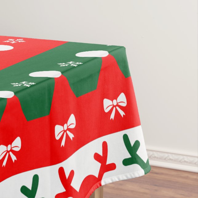 Weihnachtsthema Tischdecke (Beispiel)