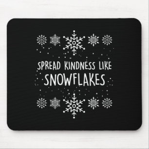Weihnachtsthema Verbreiten Sie Freundlichkeit wie Mousepad