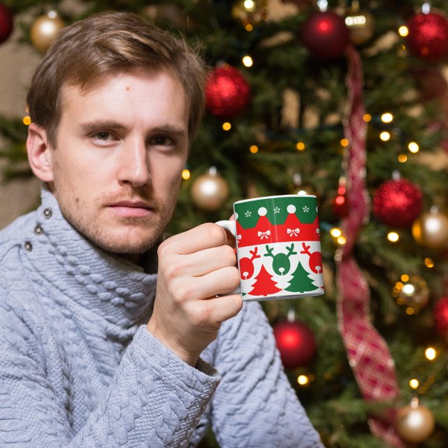 Weihnachtsthema Verwandlungstasse (Christmas theme cup)