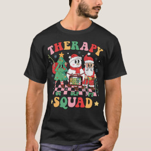 Weihnachtstherapie Squad Slp Ot PT Beruf die T-Shirt