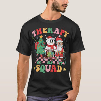Weihnachtstherapie Squad Slp Ot PT Beruf die T-Shirt
