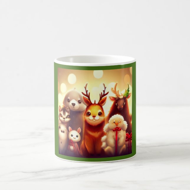 Weihnachtstiere 1 kaffeetasse (Mittel)