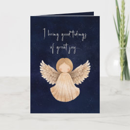 Weihnachtstipps in Aquarellen von großer Freude ge Feiertagskarte