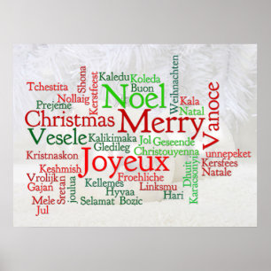 Weihnachtstipps rund um die Welt Poster