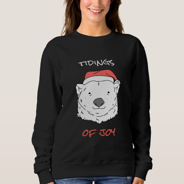 Weihnachtstipps Sweatshirt (Vorderseite)