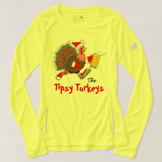 Weihnachtstipsy Türkei (Bier) - Champion T-Shirt (Design vorne)