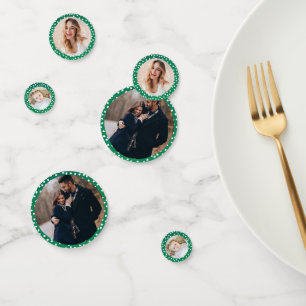 Weihnachtstischdekor Custom Foto Confetti Konfetti