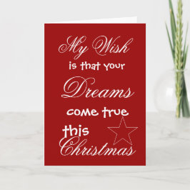 Weihnachtstrände Feiertagskarte