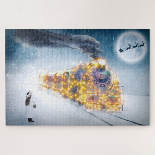 Weihnachtstraßenpuzzle Puzzle