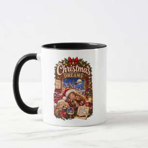 Weihnachtsträume – Gemütlicher Weihnachtsmorgenkaf Tasse