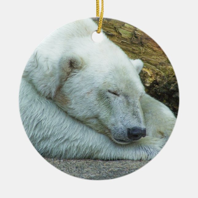 Weihnachtsträume Keramikornament (Vorne)