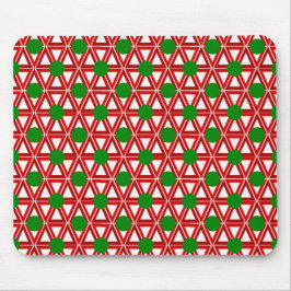 Weihnachtstriangle Quilt Mousepad