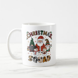 Weihnachtstrupp Weihnachtsmann Gnome Schneemänner Kaffeetasse