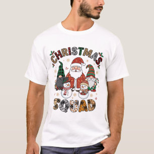 Weihnachtstrupp Weihnachtsmann Gnome Schneemänner T-Shirt