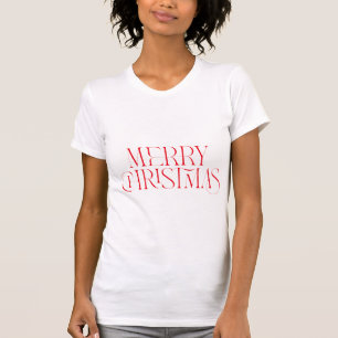 Weihnachtstypografie-Sprüche T-Shirt