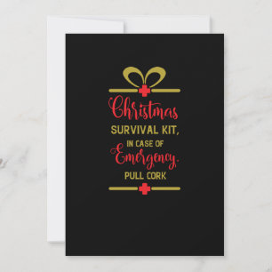 Weihnachtsüberlebenskit Save The Date