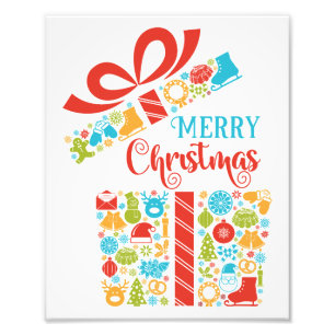 Weihnachtsüberraschungsbox Fotodruck