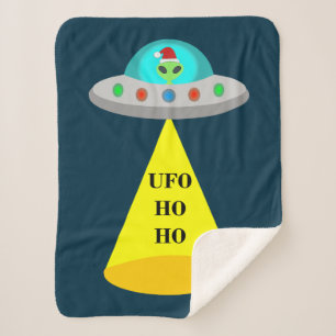 WeihnachtsUFO Ho Alien fliegende Untertasse Sherpadecke
