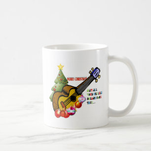 Weihnachtsukulele-Shirt Tasse