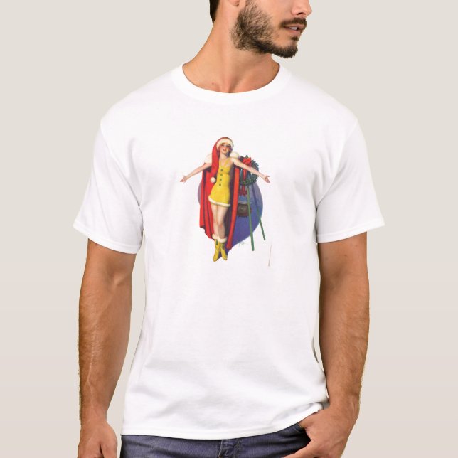 Weihnachtsumarmung T-Shirt (Vorderseite)