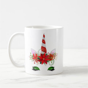 Weihnachtsunicorn-Tasse Kaffeetasse