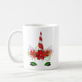 Weihnachtsunicorn-Tasse Kaffeetasse