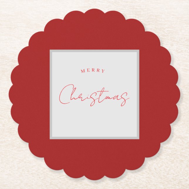 WeihnachtsUntersetzer Untersetzer (Vorderseite)