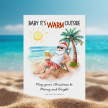 Weihnachtsurlaub am tropischen Strand