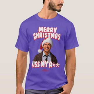 Weihnachtsurlaub für Frauen Frohe Weihnachten Küss T-Shirt