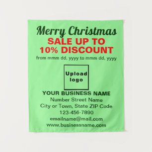 Weihnachtsverkauf auf Light Green Tapestes Wandteppich