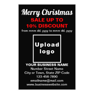 Weihnachtsverkauf für Geschäftskunden auf dem Schw Fotodruck