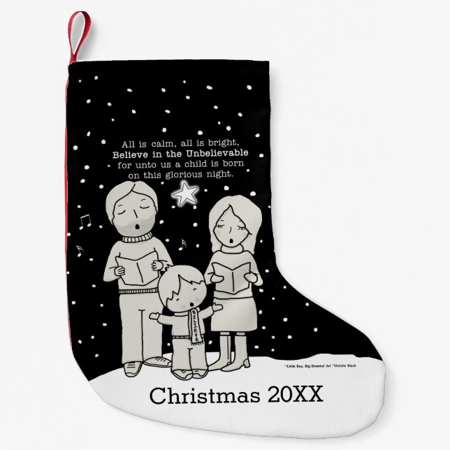 Weihnachtsverkehr Kleiner Weihnachtsstrumpf (Vorderseite)