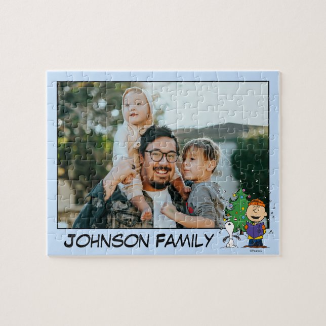 Weihnachtsverkehr | Name hinzufügen Puzzle (Horizontal)