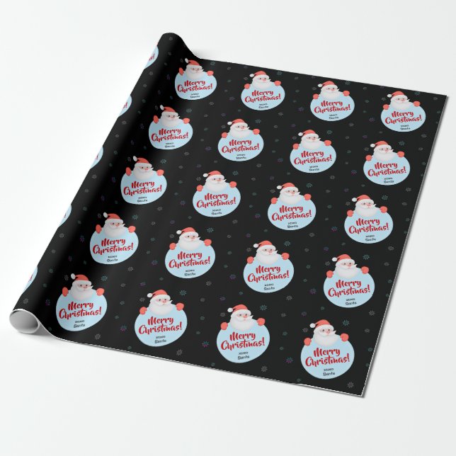 Weihnachtsverpackung Weihnachtsgeschenk Weihnachts Geschenkpapier (Ungerollt)