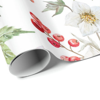 Weihnachtsverpackung (weiß) geschenkpapier