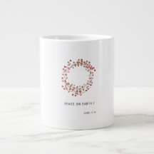 Weihnachtsvers-Tasse Lukas 2:14