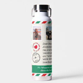 Weihnachtsversand Liebe & Hugs Personalisiert Trinkflasche