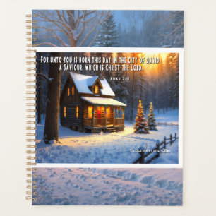 Weihnachtsverse aus der Bibel Planer
