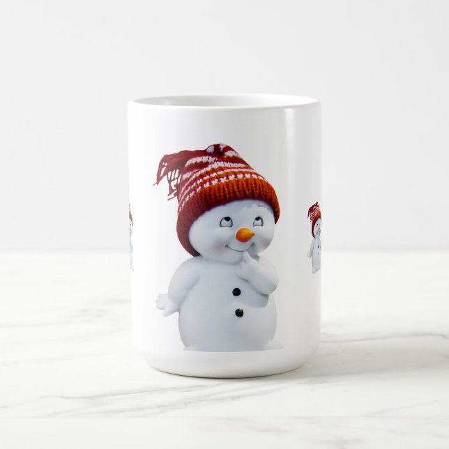 Weihnachtsverwandelnde Tasse/-Snowman Verwandlungstasse (Zentrum)