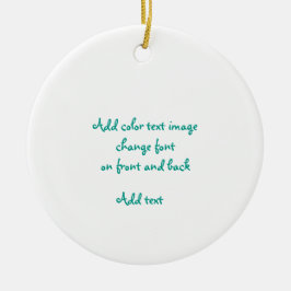 Weihnachtsverzierung durch Bonhovey addieren Keramikornament