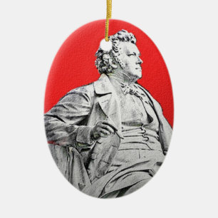 Weihnachtsverzierung Franz Peter Schubert Keramikornament